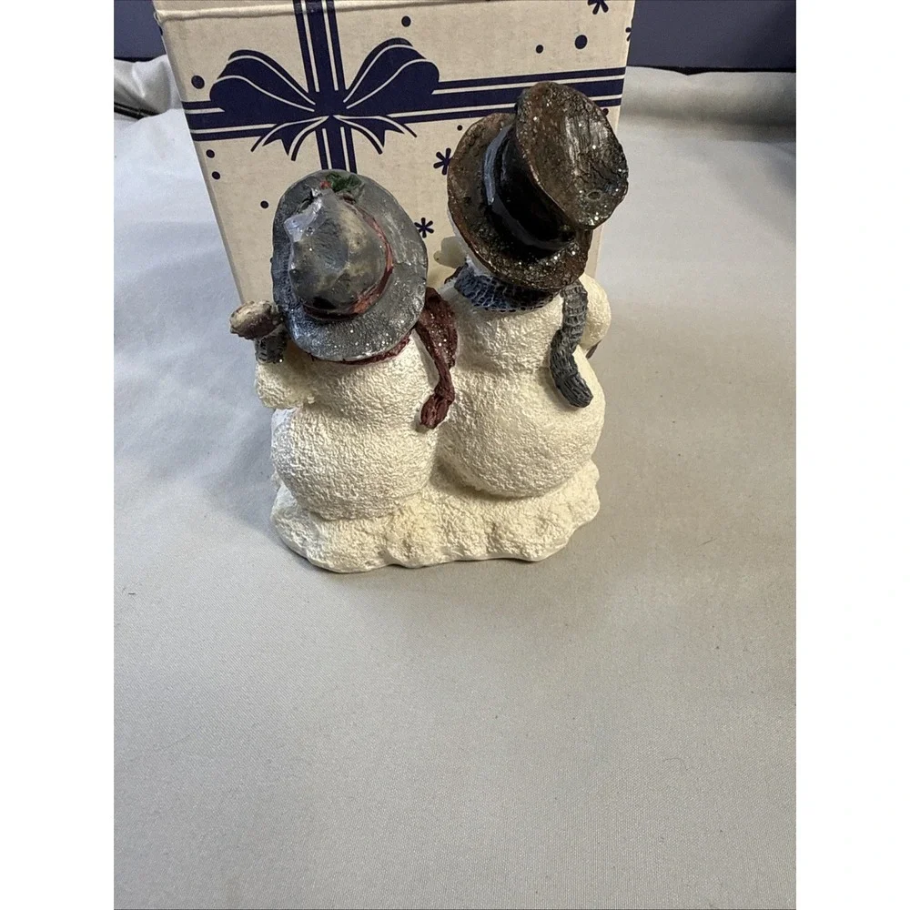Vintage Snowman Serenade Figurine Item No. 668 Christmas Holiday Decor Orig Box